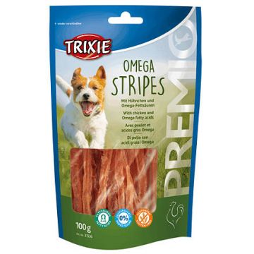 Premio OMEGA STRIPES Light - kuřecí maso 100g