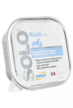 SOLO Tacchino 100% (krůta) vanička 300g