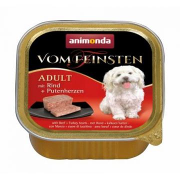 ANIMONDA paštika ADULT - hovězí, krůtí srdce pro psy150g