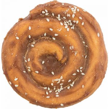 Denta Fun Chewing Pie [50ks], žvýkací koláč z buvolí kůže, o 9 cm, 70 g