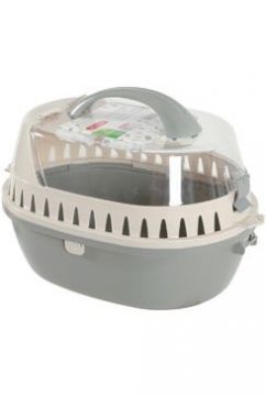 Přepravka pro hlodavce M šedá/béžová 255x375x260mm