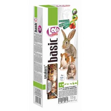 LOLO SMAKERS 3v1 klasy ovoce/zelenina/carob pro hl