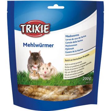 Mouční červi, sušení, 200 g