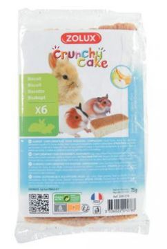 Crunchy Cake jablko/banán pro hlodavce 75g