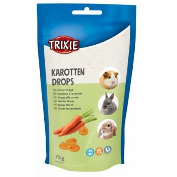 CARROT DROPS - mrkvové dropsy, pamlsek pro hlodavc