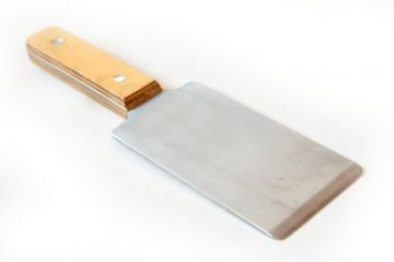 Lopatka na ztuhlý med nerezová malá