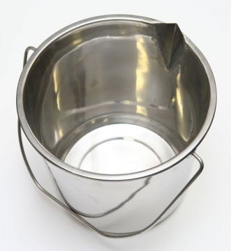 Nádoba s výlevkou vědro nerezové 12 litrů