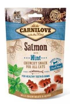 Carnilove Cat Crunchy Snack Salmon&Mint 50g