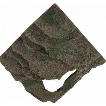 Rohová skála s jeskyní - pouštní prales 16x12x15 cm