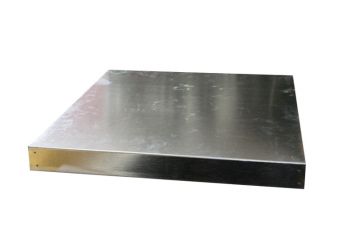 Víko plechové UNI 57,5 x 57,5 x 6,5 cm