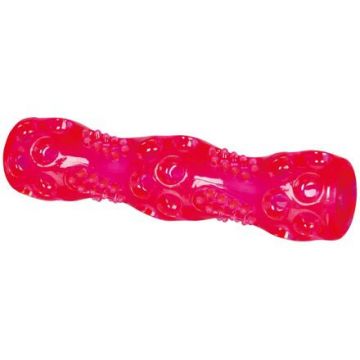 Házecí tyč se zvukem 18 cm,termoplast.guma TPR,robustní