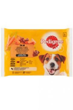 Pedigree kapsa mix.výběr se zeleninou ve šťávě 40x100g