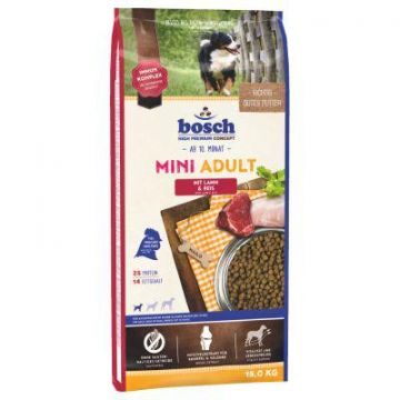 Bosch Dog Adult Mini Lamb&Rice 15kg