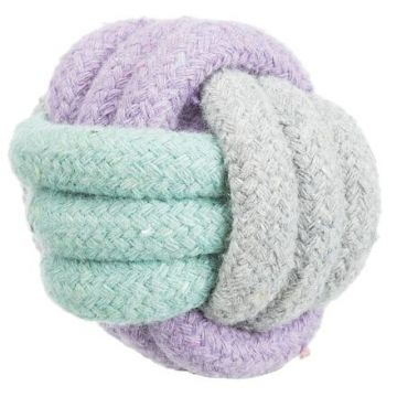 JUNIOR uzlový míč, bavlněné lano, o 9 cm