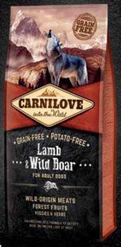 Carnilove Dog Lamb & Wild Boar for Adult 12kg
