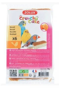 Sušenky pták CRUNCHY CAKE HONEY 6ks 75g