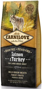 Carnilove Dog Salmon & Turkey for LB Adult 12kg