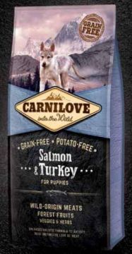 Carnilove Dog Salmon & Turkey for Puppies 12kg