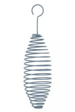 Krmítko venk. SPIRAL na loj.koule kov modrá 22cm Zolux