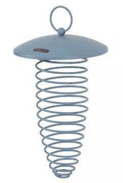 Krmítko venk. SPIRALO na loj.koule kovmodrá 20cm Zolux