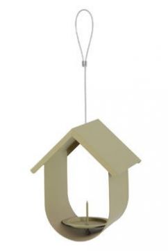 Budka krmítko GAMA III na loj.kouli kov. zelená Zolux