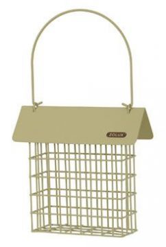 Krmítko venk. CUBICO na loj.bl.s kov zelená 29cm Zolux