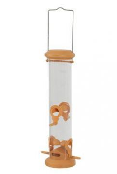 Krmítko pro ptáky SILO 4 bidýlka oranžová Zolux