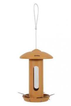 Krmítko venkovní SOLO II kov oranžová Zolux