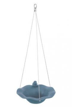 Pítko keramické s dekorací modré pro ptáky Zolux