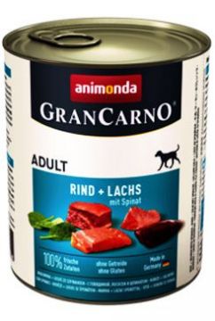 Animonda GRANCARNO konz. ADULT losos/špenát 800g