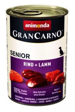 Animonda GRANCARNO konz. SENIOR hovězí/jehněčí 400g