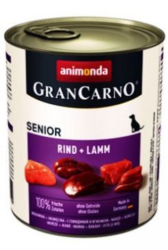 Animonda GRANCARNO konz. SENIOR hovězí/jehněčí 800g