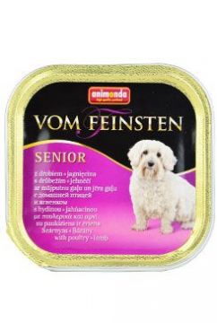 Animonda paštika Senior drůbeží a jehněčí pes 150g