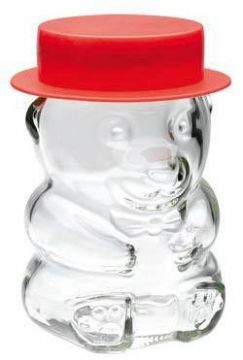 Obal na med MEDVĚD plastový na 500 g medu