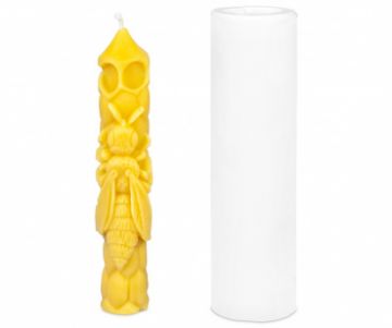 Forma silikonová BE-EQ® Svíčka včela 18 cm