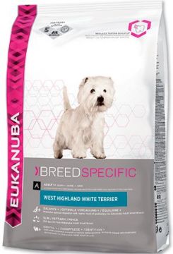 Eukanuba Dog Breed N. West High White Terrier 2,5kg
