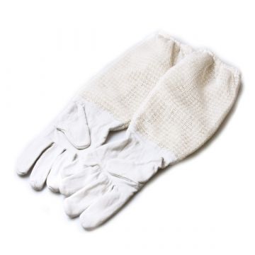 Včelařské rukavice se síťkou dlouhé S