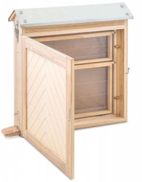 Včelí úl LN prosklený se střechou