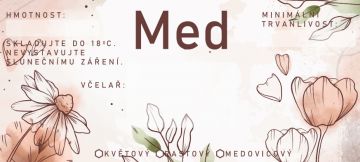 Etikety samolepící na sklenice MÁK-MAL 100ks