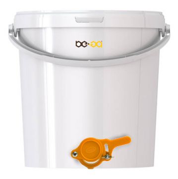 Stáčecí nádoba BE-EQ® plastová 25 kg bílá/žlutá