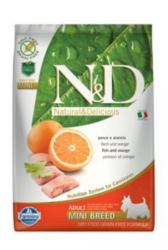 N&D GF DOG Adult Mini Fish & Orange 7kg