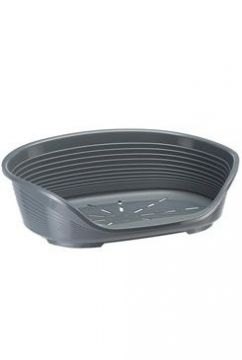 Pelech plast SIESTA DLX 2 tm.šedý 49x36x17,5cm