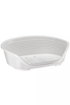 Pelech plast SIESTA DLX 6 bílý 70,5x52x23,5cm FP 1ks