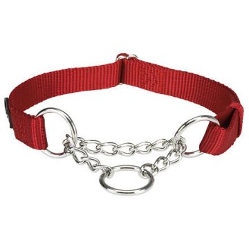 Nylonový polostahovák PREMIUM45-70cm/25mm (L-XL), - červená