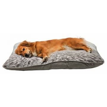 Polštář Beach 100 x 70 cm tmavošedá / fotopotisk