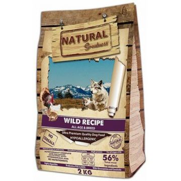 Natural Greatness Wild Recipe All B./kachna,krůta,kuře/ 2 kg