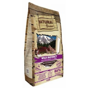 Natural Greatness Wild Instinct Cat Recipe /kuře,krůta/ 600g