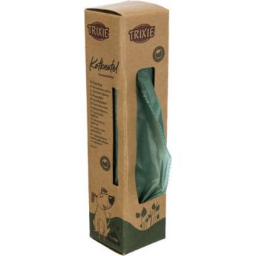 Sáčky na exkremementy, kompostovatelné, 100ks, zelené