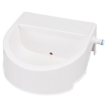 Automatické venkovní pítko na vodu, 1,5l/ 24 x 10 x 23 cm, bílá