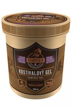 Kostivalový gel pro koně 500ml